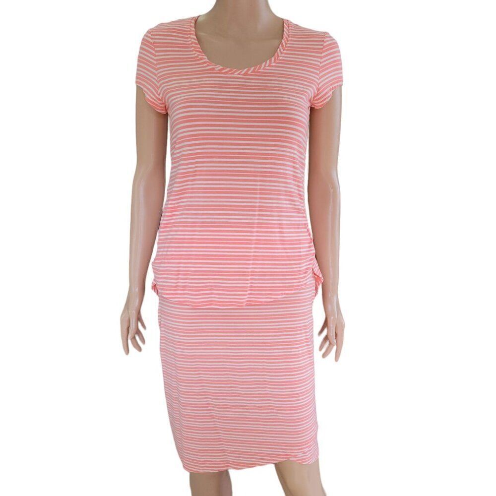 Columbia Striped Top and Skirt Matching Set (Size XS)
